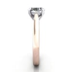 Oval Cut Solitaire Diamond Ring Rose Gold RS41 SV Oval Cut Solitaire Diamond Ring Rose Gold RS41 SV