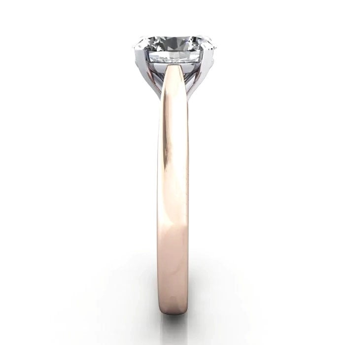 Oval Cut Solitaire Diamond Ring Rose Gold RS41 SV Oval Cut Solitaire Diamond Ring Rose Gold RS41 SV