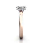 Oval Cut Solitaire Diamond Ring Rose Gold RS48 SV Oval Cut Solitaire Diamond Ring Rose Gold RS48 SV