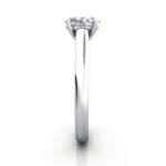 Oval Cut Solitaire Diamond Ring White Gold RS35 SV Oval Cut Solitaire Diamond Ring White Gold RS35 SV