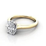 Oval Cut Solitaire Diamond Ring Yellow Gold RS19 LF Oval Cut Solitaire Diamond Ring Yellow Gold RS19 LF