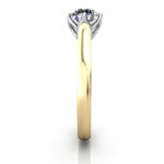 Oval Cut Solitaire Diamond Ring Yellow Gold RS19 SV Oval Cut Solitaire Diamond Ring Yellow Gold RS19 SV