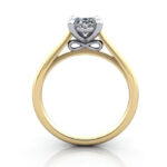 Oval Cut Solitaire Diamond Ring Yellow Gold RS34 TF Oval Cut Solitaire Diamond Ring Yellow Gold RS34 TF