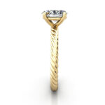 Oval Cut Solitaire Diamond Ring Yellow Gold RS38 SV Oval Cut Solitaire Diamond Ring Yellow Gold RS38 SV