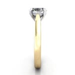 Oval Cut Solitaire Diamond Ring Yellow Gold RS41 SV Oval Cut Solitaire Diamond Ring Yellow Gold RS41 SV