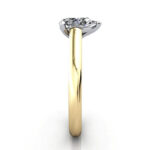 Pear Cut Solitaire Diamond Ring Yellow Gold RS35 SV Pear Cut Solitaire Diamond Ring Yellow Gold RS35 SV