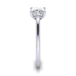 Princess Cut Solitaire Diamond Ring Platinum RS1 SV Princess Cut Solitaire Diamond Ring Platinum RS1 SV