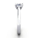 Princess Cut Solitaire Diamond Ring Platinum RS41 SV Princess Cut Solitaire Diamond Ring Platinum RS41 SV