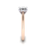 Princess Cut Solitaire Diamond Ring Rose Gold RS14 SV Princess Cut Solitaire Diamond Ring Rose Gold RS14 SV