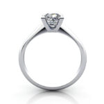 Princess Cut Solitaire Diamond Ring White Gold RS33 TF Princess Cut Solitaire Diamond Ring White Gold RS33 TF