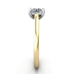 Princess Cut Solitaire Diamond Ring Yellow Gold RS34 SV Princess Cut Solitaire Diamond Ring Yellow Gold RS34 SV
