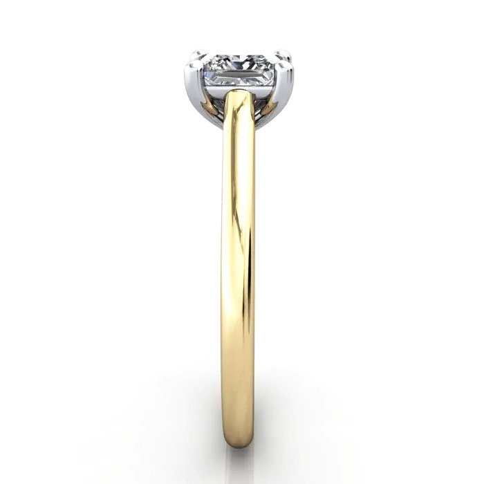 Princess Cut Solitaire Diamond Ring Yellow Gold RS34 SV Princess Cut Solitaire Diamond Ring Yellow Gold RS34 SV