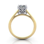 Princess Cut Solitaire Diamond Ring Yellow Gold RS34 TF Princess Cut Solitaire Diamond Ring Yellow Gold RS34 TF
