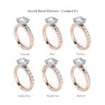 Rose Gold Accent Band Options Rose Gold Accent Band Options