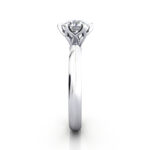 Round Brilliant Solitaire Diamond Ring Platinum RS15 SV Round Brilliant Solitaire Diamond Ring Platinum RS15 SV