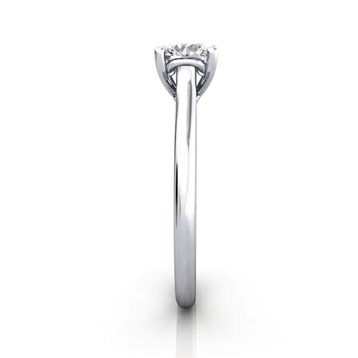 Round Brilliant Solitaire Diamond Ring Platinum RS16 SV Round Brilliant Solitaire Diamond Ring Platinum RS16 SV