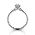 Round Brilliant Solitaire Diamond Ring Platinum RS16 TF Round Brilliant Solitaire Diamond Ring Platinum RS16 TF