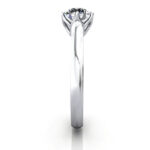 Round Brilliant Solitaire Diamond Ring Platinum RS19 SV Round Brilliant Solitaire Diamond Ring Platinum RS19 SV
