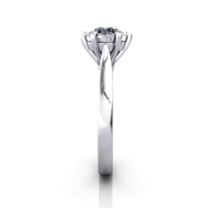Round Brilliant Solitaire Diamond Ring Platinum RS20 SV Round Brilliant Solitaire Diamond Ring Platinum RS20 SV