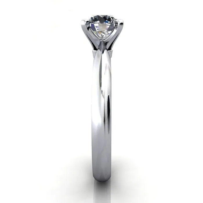 Round Brilliant Solitaire Diamond Ring Platinum RS22 SV Round Brilliant Solitaire Diamond Ring Platinum RS22 SV