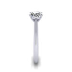 Round Brilliant Solitaire Diamond Ring Platinum RS3 SV Round Brilliant Solitaire Diamond Ring Platinum RS3 SV