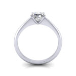 Round Brilliant Solitaire Diamond Ring Platinum RS3 TF Round Brilliant Solitaire Diamond Ring Platinum RS3 TF