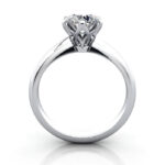 Round Brilliant Solitaire Diamond Ring Platinum RS32 TF Round Brilliant Solitaire Diamond Ring Platinum RS32 TF