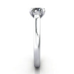 Round Brilliant Solitaire Diamond Ring Platinum RS34 SV Round Brilliant Solitaire Diamond Ring Platinum RS34 SV