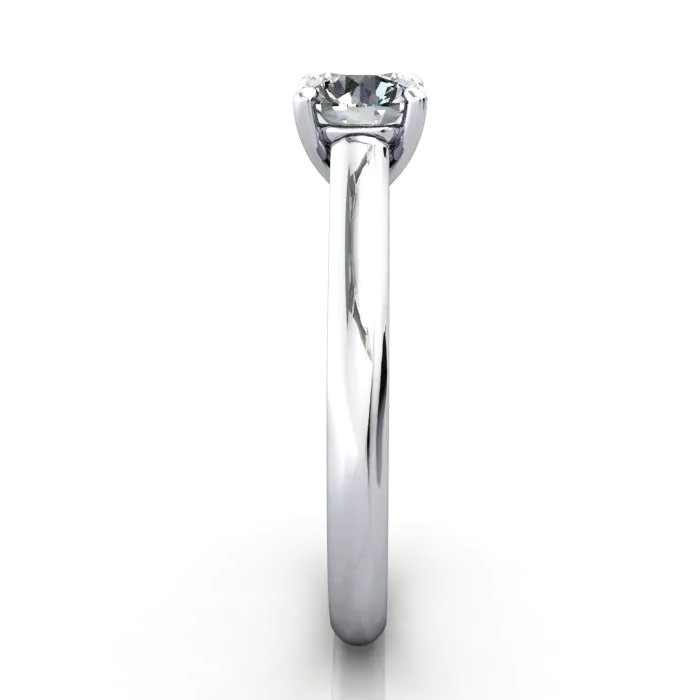 Round Brilliant Solitaire Diamond Ring Platinum RS35 SV Round Brilliant Solitaire Diamond Ring Platinum RS35 SV