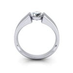 Round Brilliant Solitaire Diamond Ring Platinum RS40 TF Round Brilliant Solitaire Diamond Ring Platinum RS40 TF