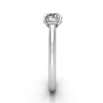 Round Brilliant Solitaire Diamond Ring Platinum RS44 SV Round Brilliant Solitaire Diamond Ring Platinum RS44 SV