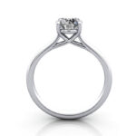 Round Brilliant Solitaire Diamond Ring Platinum RS44 TF Round Brilliant Solitaire Diamond Ring Platinum RS44 TF
