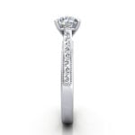 Round Brilliant Solitaire Diamond Ring Platinum RS50 SV Round Brilliant Solitaire Diamond Ring Platinum RS50 SV