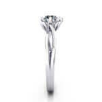 Round Brilliant Solitaire Diamond Ring Platinum RS8 SV Round Brilliant Solitaire Diamond Ring Platinum RS8 SV