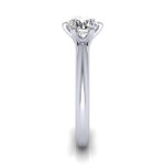 Round Brilliant Solitaire Diamond Ring Platinum RS9 SV Round Brilliant Solitaire Diamond Ring Platinum RS9 SV