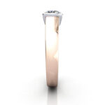 Round Brilliant Solitaire Diamond Ring Rose Gold RS39 SV Round Brilliant Solitaire Diamond Ring Rose Gold RS39 SV