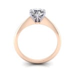 Round Brilliant Solitaire Diamond Ring Rose Gold RS4 TF Round Brilliant Solitaire Diamond Ring Rose Gold RS4 TF