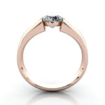 Round Brilliant Solitaire Diamond Ring Rose Gold RS40 TF Round Brilliant Solitaire Diamond Ring Rose Gold RS40 TF