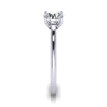 Round Brilliant Solitaire Diamond Ring White Gold RS1 SV Round Brilliant Solitaire Diamond Ring White Gold RS1 SV