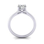 Round Brilliant Solitaire Diamond Ring White Gold RS1 TF Round Brilliant Solitaire Diamond Ring White Gold RS1 TF