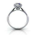 Round Brilliant Solitaire Diamond Ring White Gold RS21 TF Round Brilliant Solitaire Diamond Ring White Gold RS21 TF