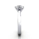 Round Brilliant Solitaire Diamond Ring White Gold RS23 SV Round Brilliant Solitaire Diamond Ring White Gold RS23 SV