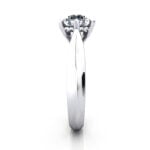 Round Brilliant Solitaire Diamond Ring White Gold RS25 SV Round Brilliant Solitaire Diamond Ring White Gold RS25 SV