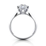 Round Brilliant Solitaire Diamond Ring White Gold RS25 TF Round Brilliant Solitaire Diamond Ring White Gold RS25 TF