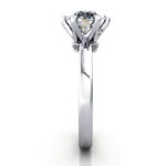 Round Brilliant Solitaire Diamond Ring White Gold RS26 SV Round Brilliant Solitaire Diamond Ring White Gold RS26 SV
