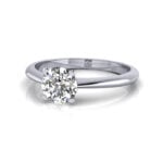 Round Brilliant Solitaire Diamond Ring White Gold RS3 LF Round Brilliant Solitaire Diamond Ring White Gold RS3 LF