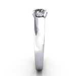 Round Brilliant Solitaire Diamond Ring White Gold RS46 SV Round Brilliant Solitaire Diamond Ring White Gold RS46 SV