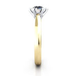 Round Brilliant Solitaire Diamond Ring Yellow Gold RS21 SV Round Brilliant Solitaire Diamond Ring Yellow Gold RS21 SV