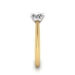Round Brilliant Solitaire Diamond Ring Yellow Gold RS3 SV Round Brilliant Solitaire Diamond Ring Yellow Gold RS3 SV