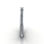 Princess Cut Eternity Diamond Ring White Gold RE4 SV